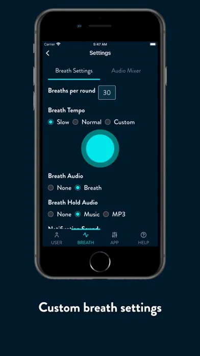 Hüff: Breathwork應用截圖