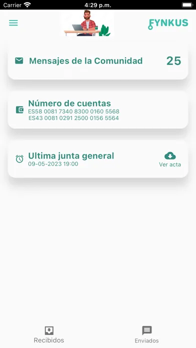 Fynkus administración fincas 스크린샷