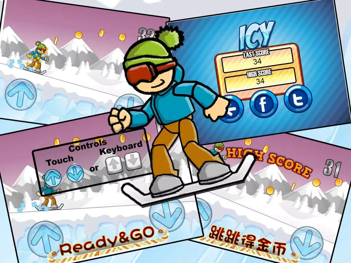 游戏 - Ski legend® iPad  স্ক্রিনশট
