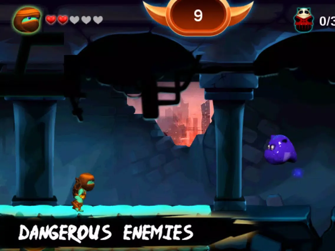 Screenshot di Ninja Super Running Free iPad 