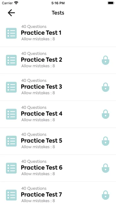 Tangkapan skrin G1 Ontario Driving Test Prep