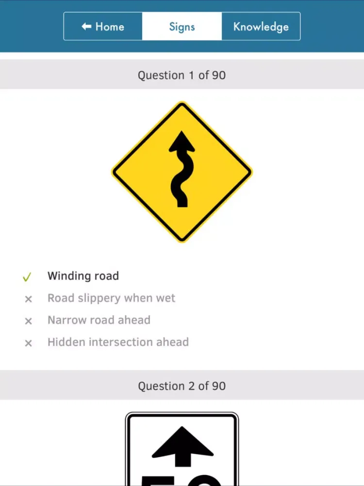 G1 Test Questions 2018 iPad  স্ক্রিনশট