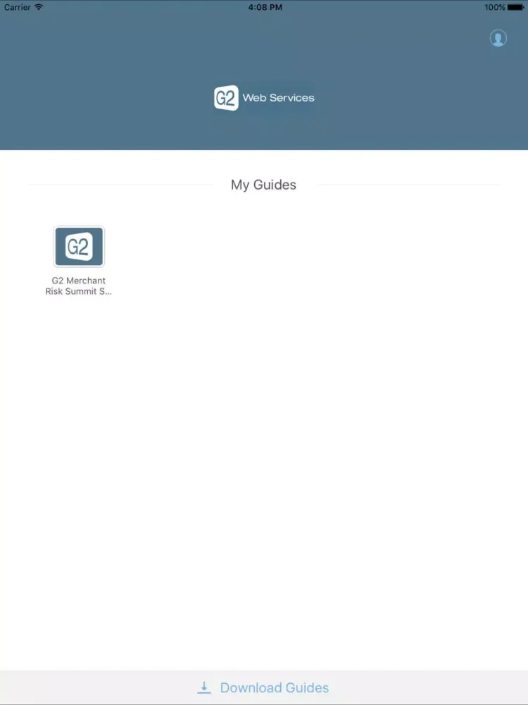 G2 Risk Summit Series 2017 iPad  Screenshots