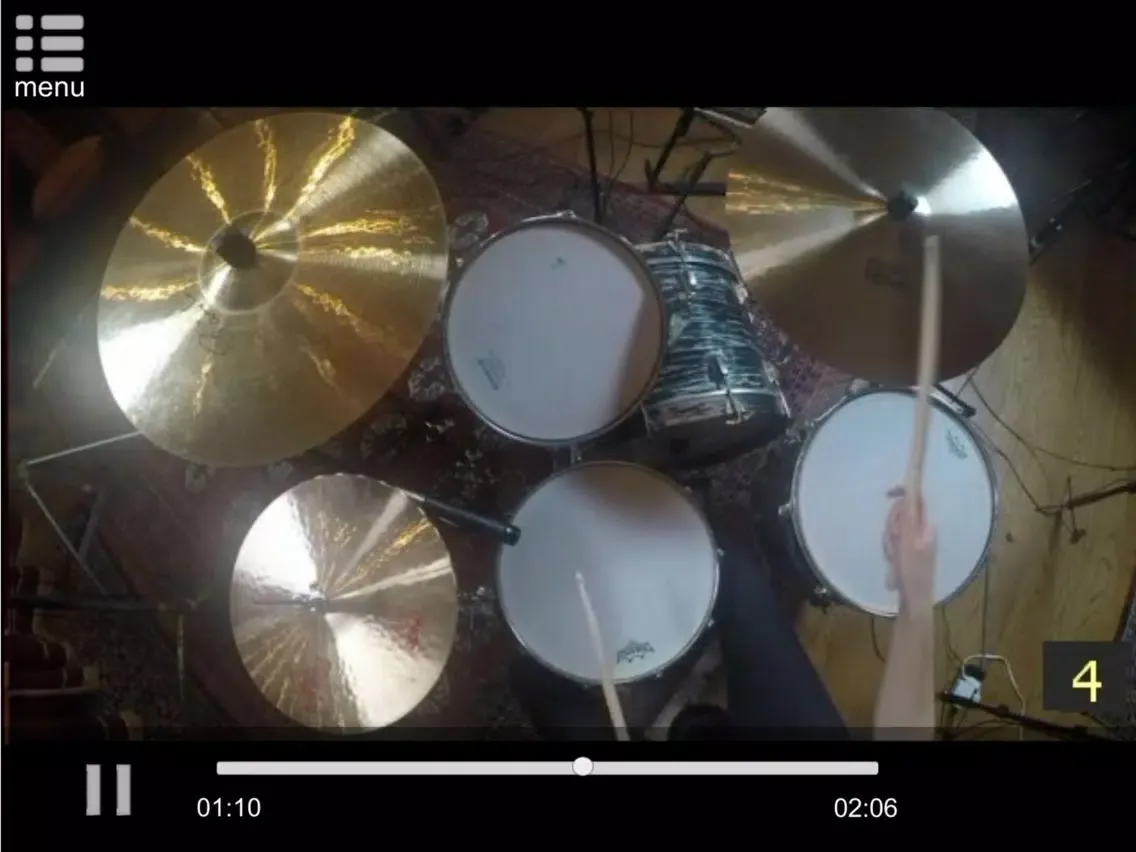 تصاویر GoView360 DRUM TUTORIAL iPad 