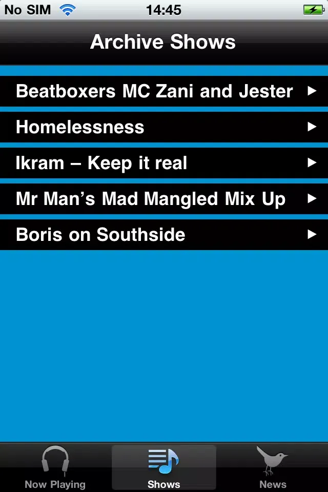 Capturas de pantalla de Southside Radio Live