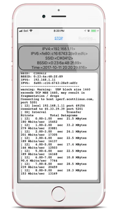 Captures d'écran de WiFi All In One Network Survey