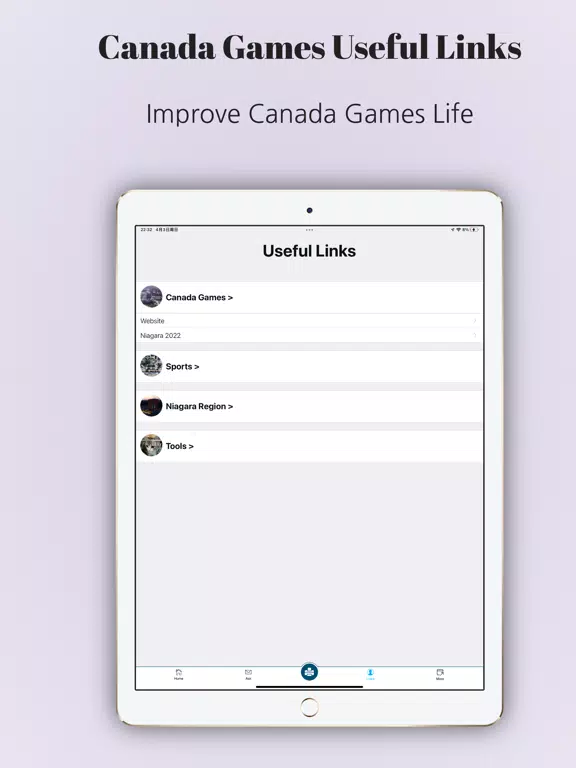 Capturas de pantalla de Canada Games Chatbot iPad 