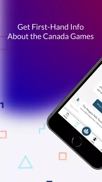Screenshot di Canada Games Chatbot