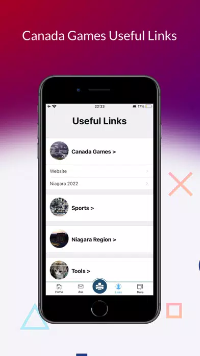 Capturas de pantalla de Canada Games Chatbot