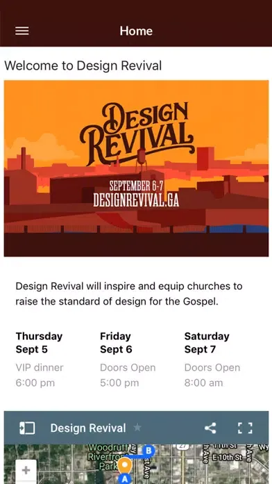 Tangkapan layar Design Revival
