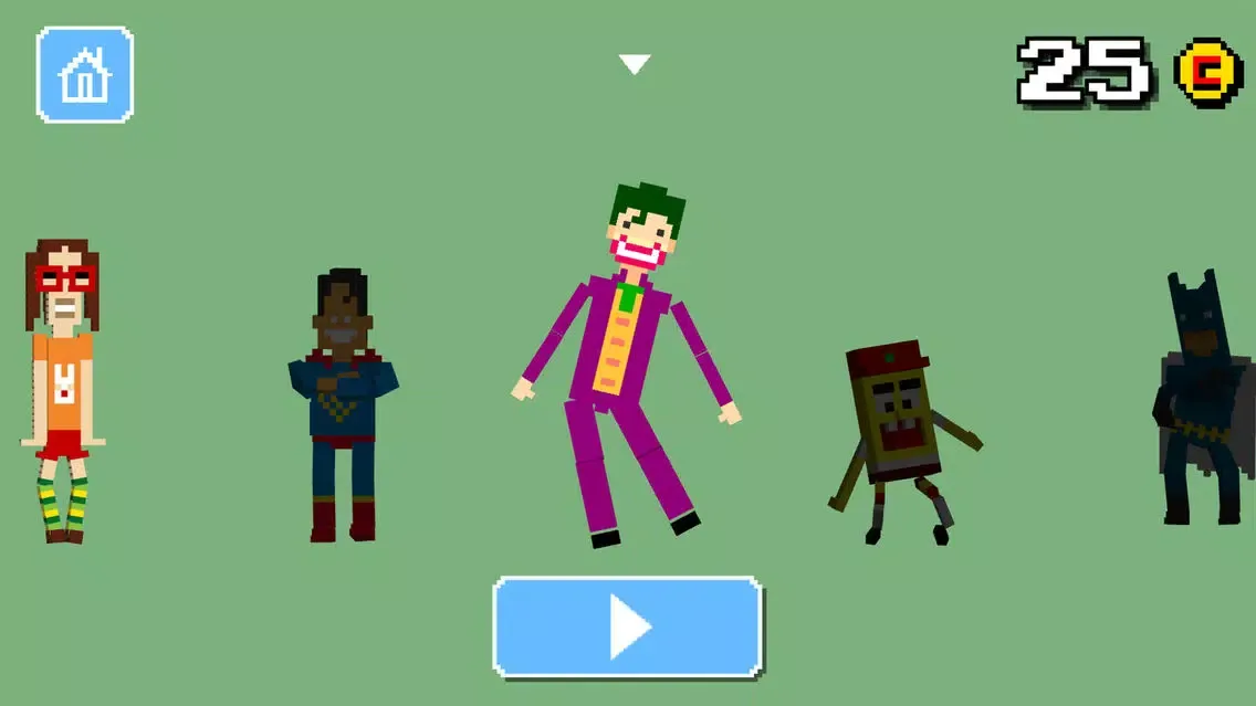 Steppy Heroes 스크린샷