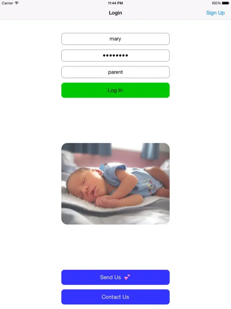 BabyMy! Baby Monitor iPad  स्क्रीनशॉट