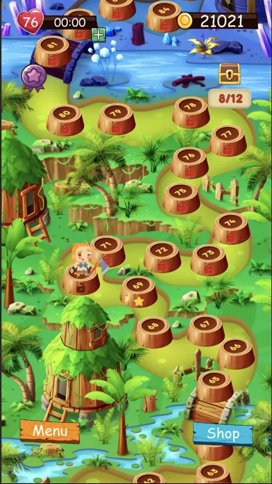 Tangkapan skrin GaGa Ball: Puzzle Adventure