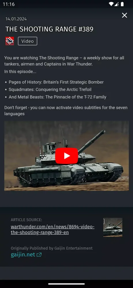 Captures d'écran de Gaijin Pass