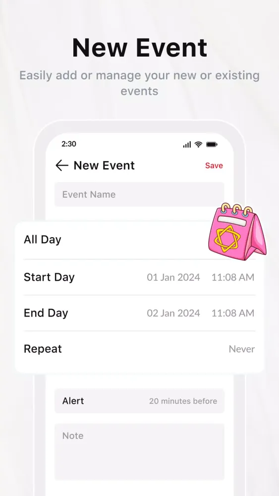 Calendar 2025 スクリーンショット