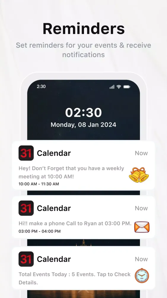 Calendar 2025 スクリーンショット
