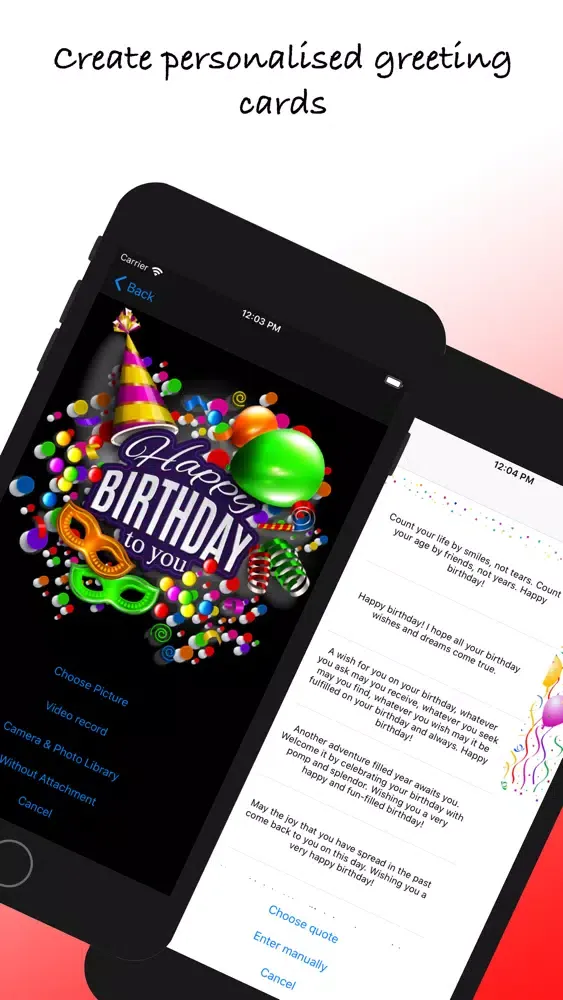 BirthDay Monitor Screenshots