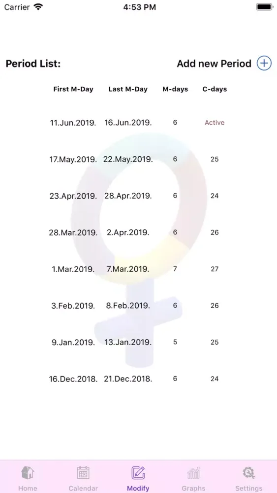 Screenshot di My M-Tracker