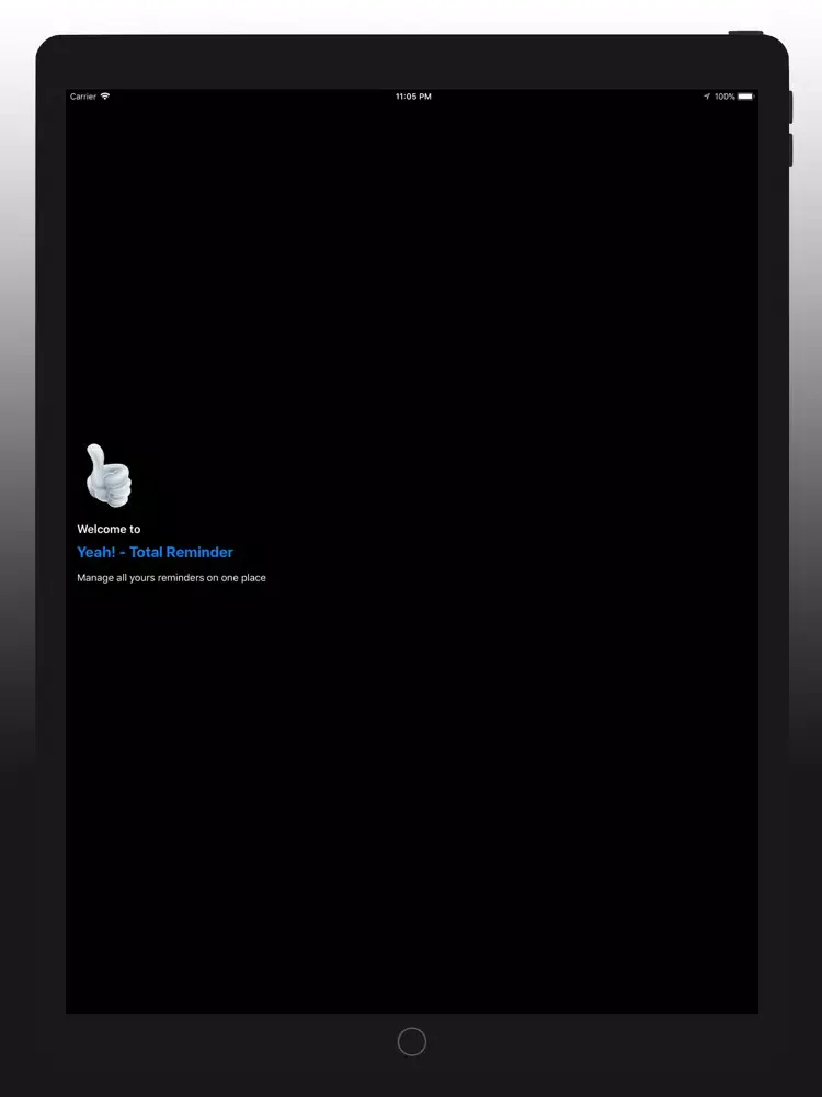 Ảnh chụp màn hình của Yeah! - Total reminder iPad 