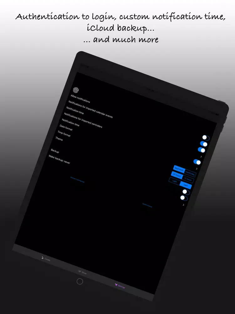 Ảnh chụp màn hình của Yeah! - Total reminder iPad 