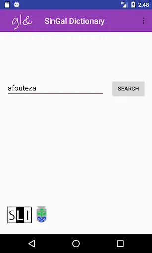 Capturas de pantalla de SinGal Dictionary