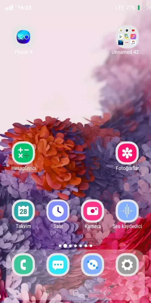 Capturas de tela do Galaxy S24 Launcher