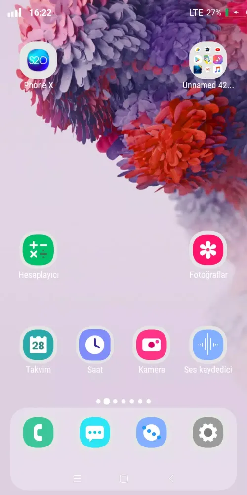 Capturas de tela do Galaxy S24 Launcher