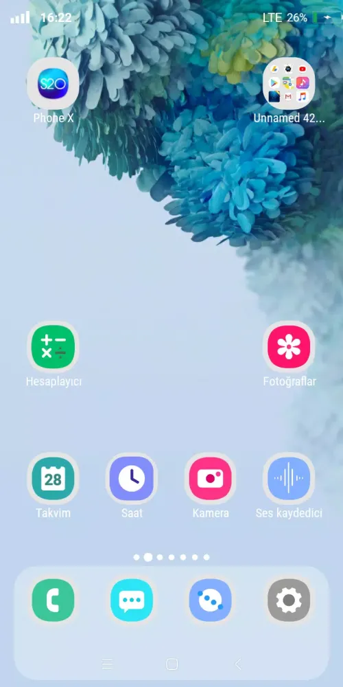 Capturas de tela do Galaxy S24 Launcher
