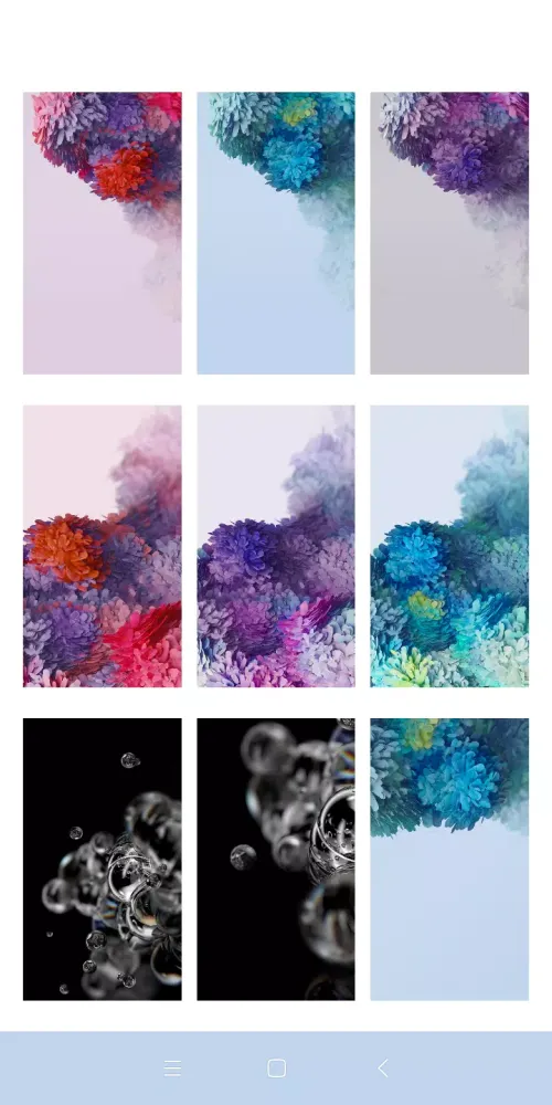 Capturas de tela do Galaxy S24 Launcher