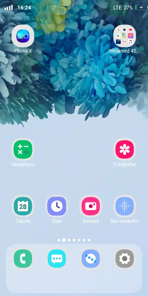 Capturas de tela do Galaxy S24 Launcher