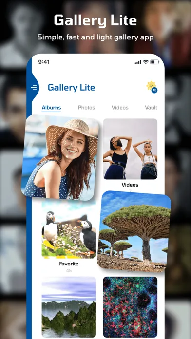 Скриншоты Gallery Lite Photo Video Vault