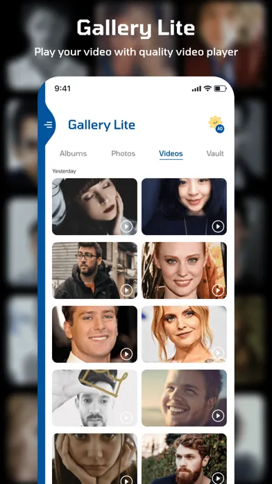 Скриншоты Gallery Lite Photo Video Vault