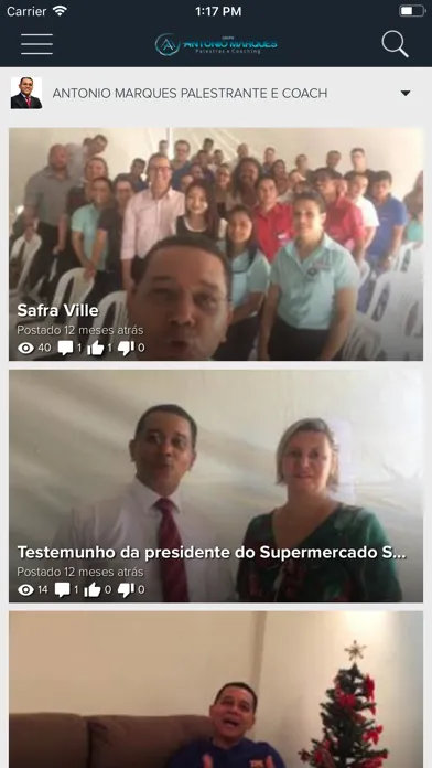 ภาพหน้าจอของ Grupo Antonio Marques