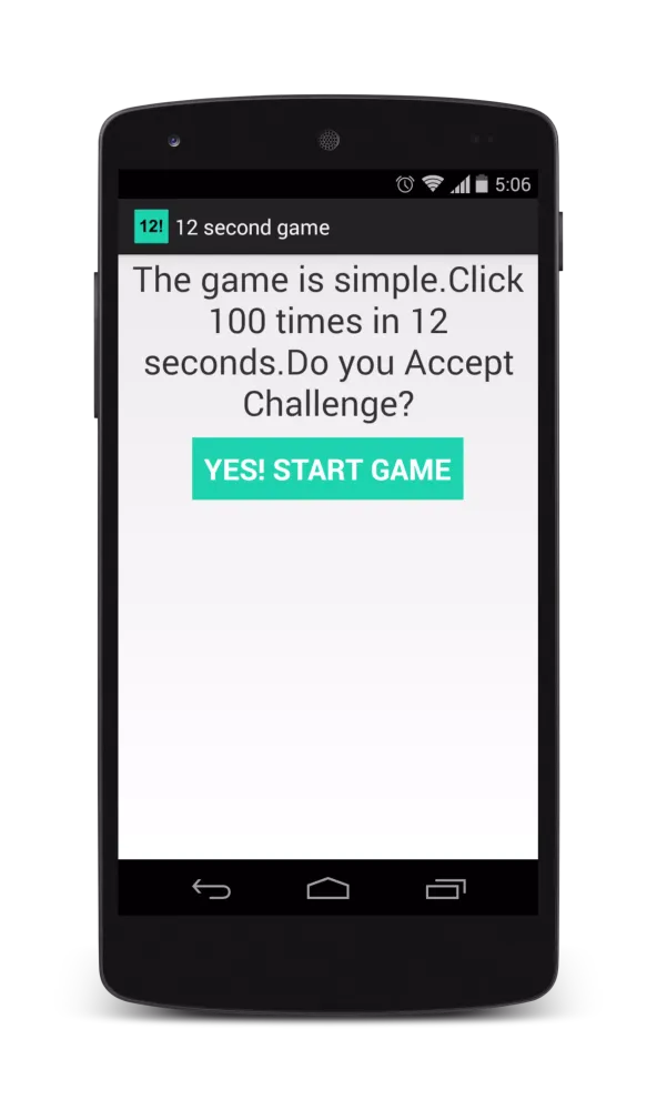 ภาพหน้าจอของ 12 Seconds Game