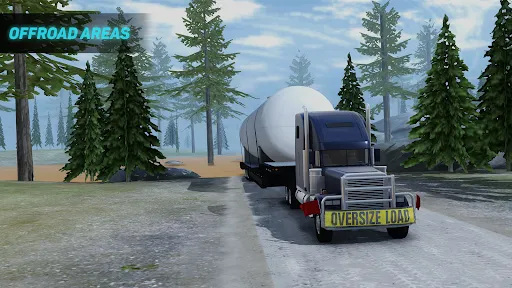 Capturas de tela do Truck Driver Heavy Cargo