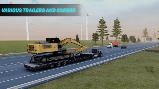 Capturas de tela do Truck Driver Heavy Cargo
