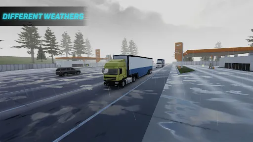 Capturas de tela do Truck Driver Heavy Cargo