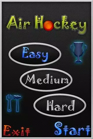 Zrzuty ekranu Air Hockey