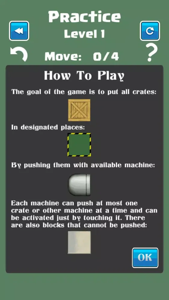 Tangkapan layar Pushing Machine