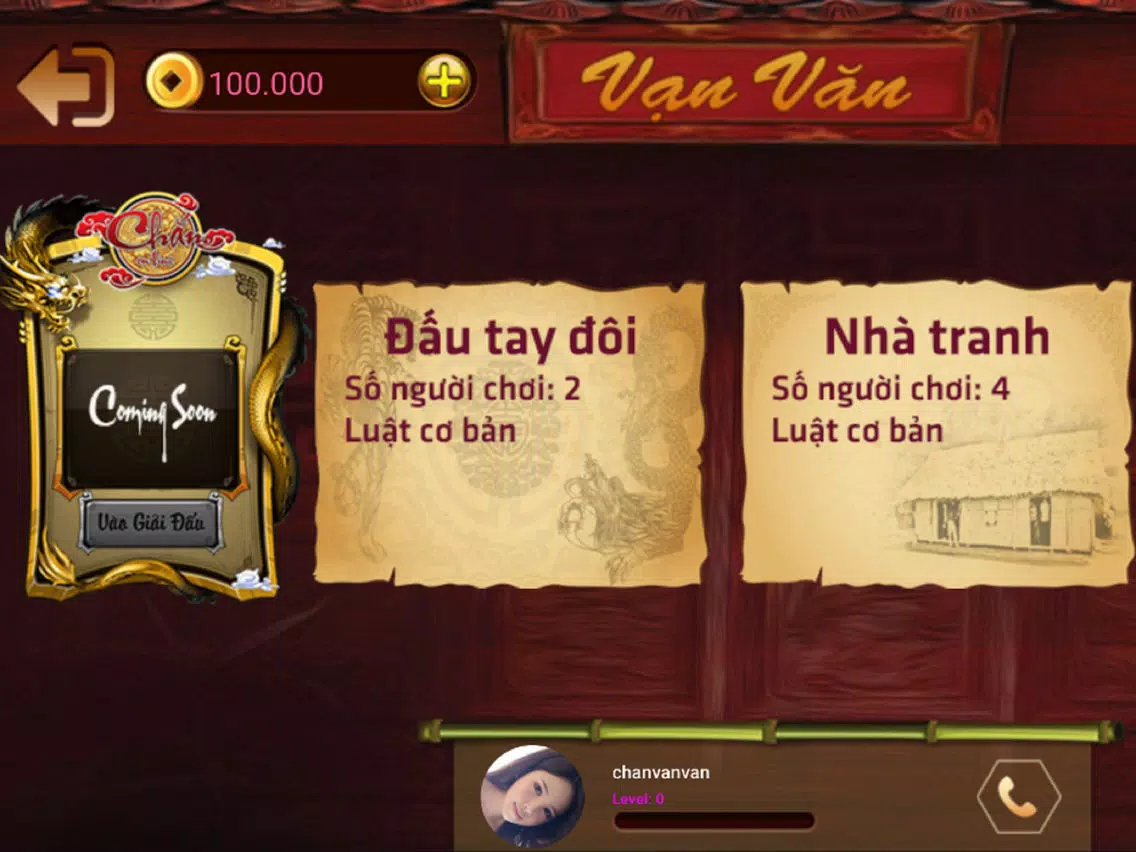 Chắn Vạn Văn - Chắn online iPad 应用截图