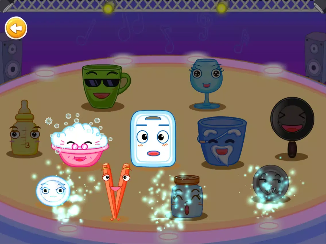 呱唧小厨房 早教 儿童游戏 iPad Screenshots