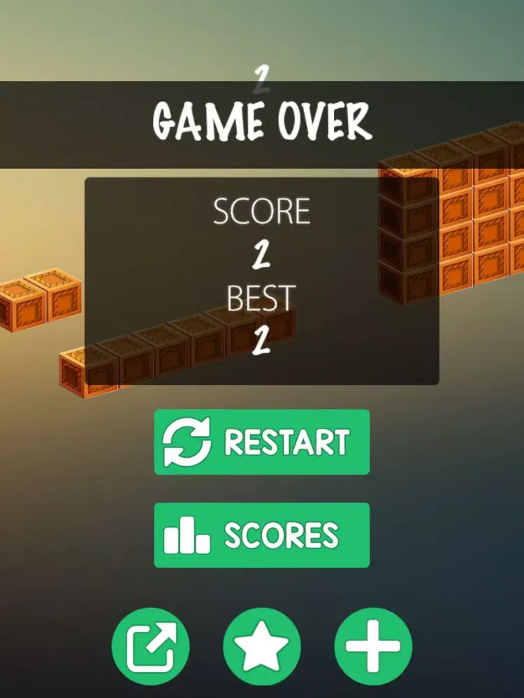 Zrzuty ekranu Ball Jumpy - Adventures of ball on cubes path iPad 