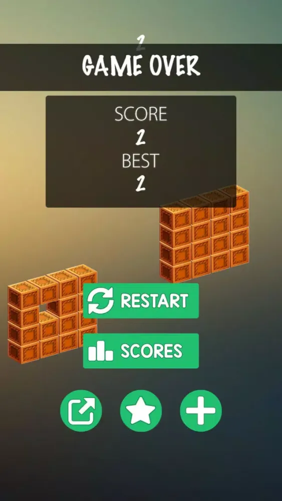 Zrzuty ekranu Ball Jumpy - Adventures of ball on cubes path
