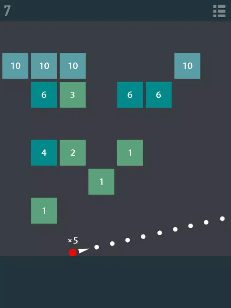 Catch Ball - Classic brick shoot puzzle games iPad 应用截图