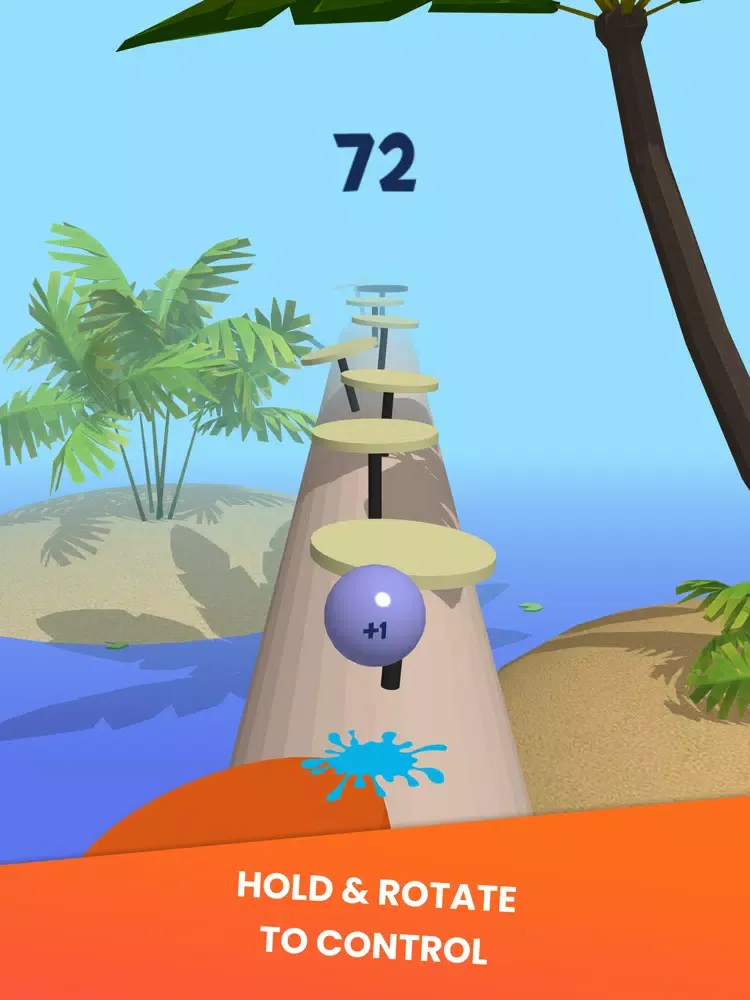 Tangkapan skrin Bouncy Ball 3D Game- 2021 Game iPad 