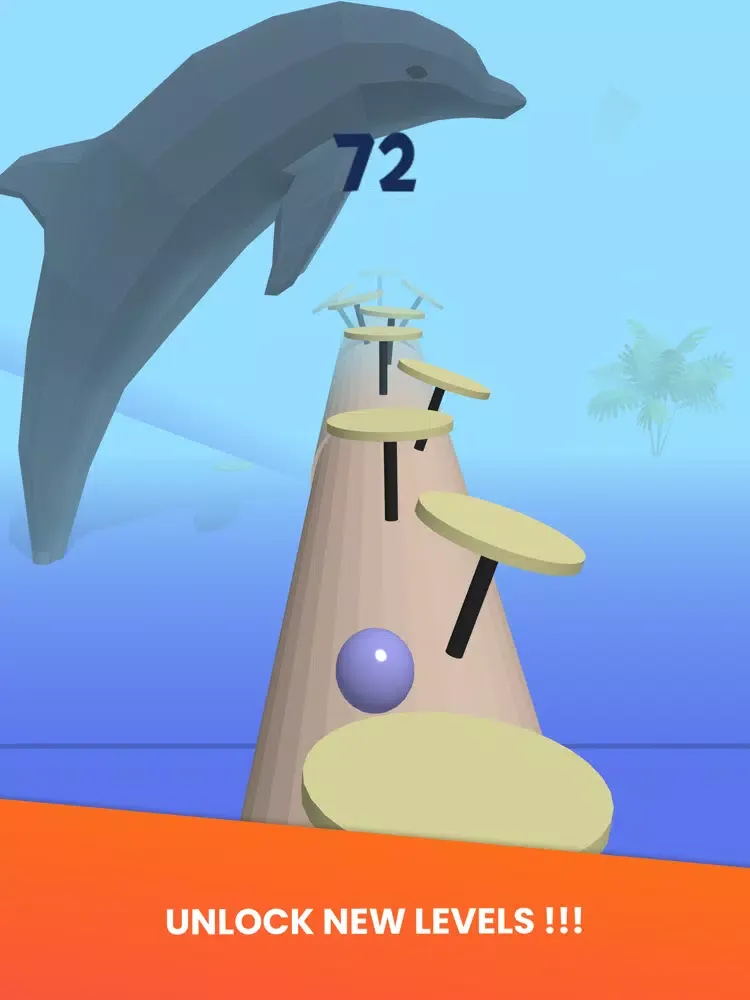 Tangkapan skrin Bouncy Ball 3D Game- 2021 Game iPad 