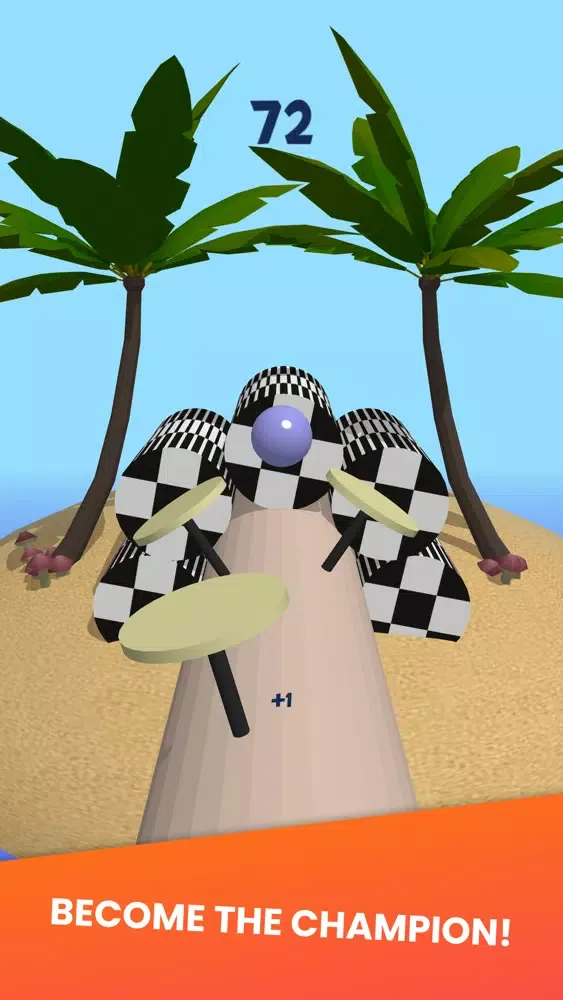 Tangkapan skrin Bouncy Ball 3D Game- 2021 Game