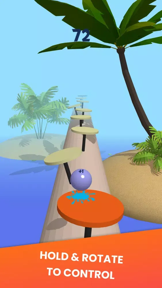 Tangkapan skrin Bouncy Ball 3D Game- 2021 Game
