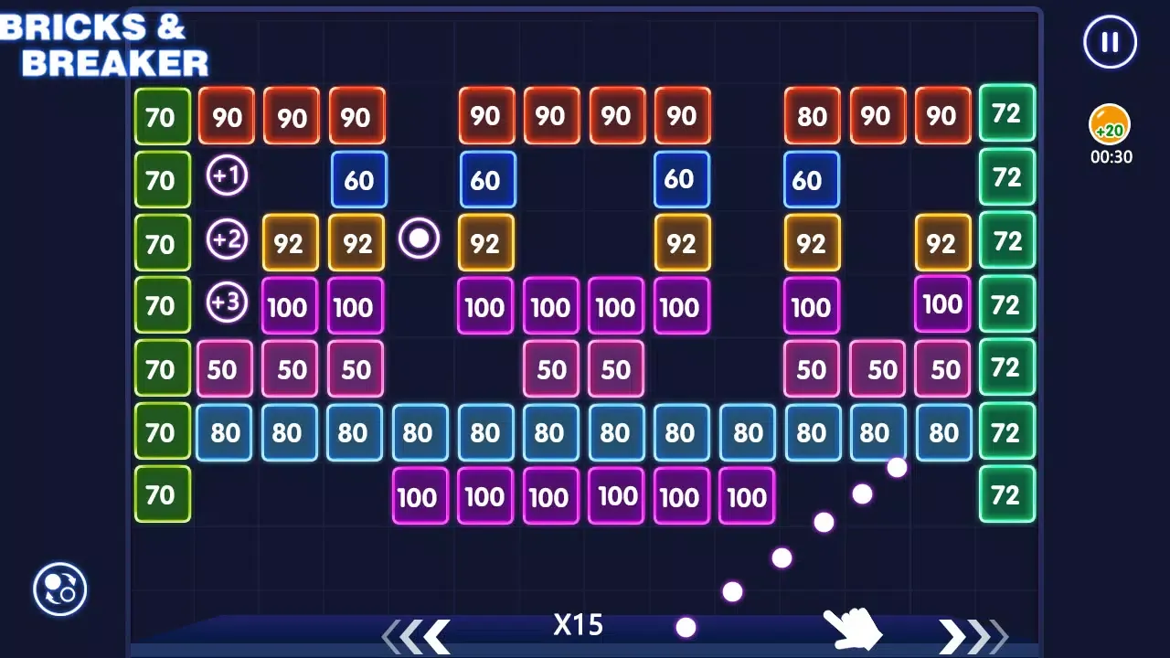 Brick Ball Fun - Crush blocks スクリーンショット