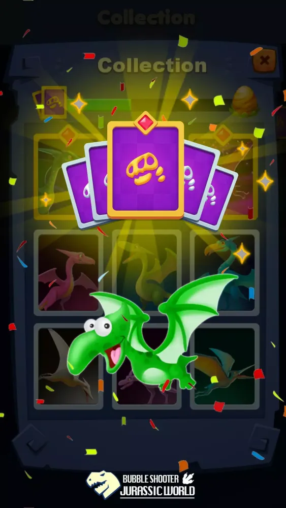 Bubble Shooter:Jurassic World Screenshots
